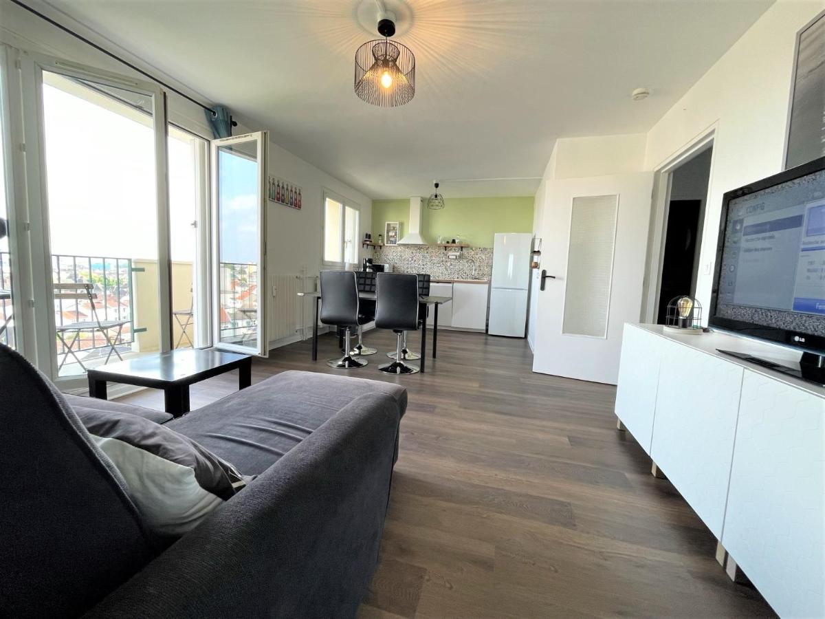 Brossolette Appartement T2 Spacieux Et Lumineux Balcon Vue Degagee Reims Eksteriør bilde